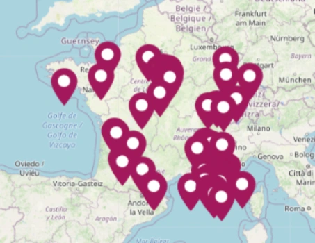 Carte France artisans association cup 04 annuaire artisan gratuit